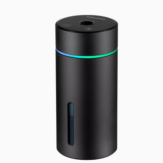 Portable Car Air Humidifier Aluminium Essential Oil Diffuser 260ml Car Aroma Diffuser For Home Office