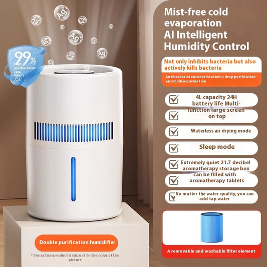 USB Mute Heavy Fog Car Air Purification Humidifier