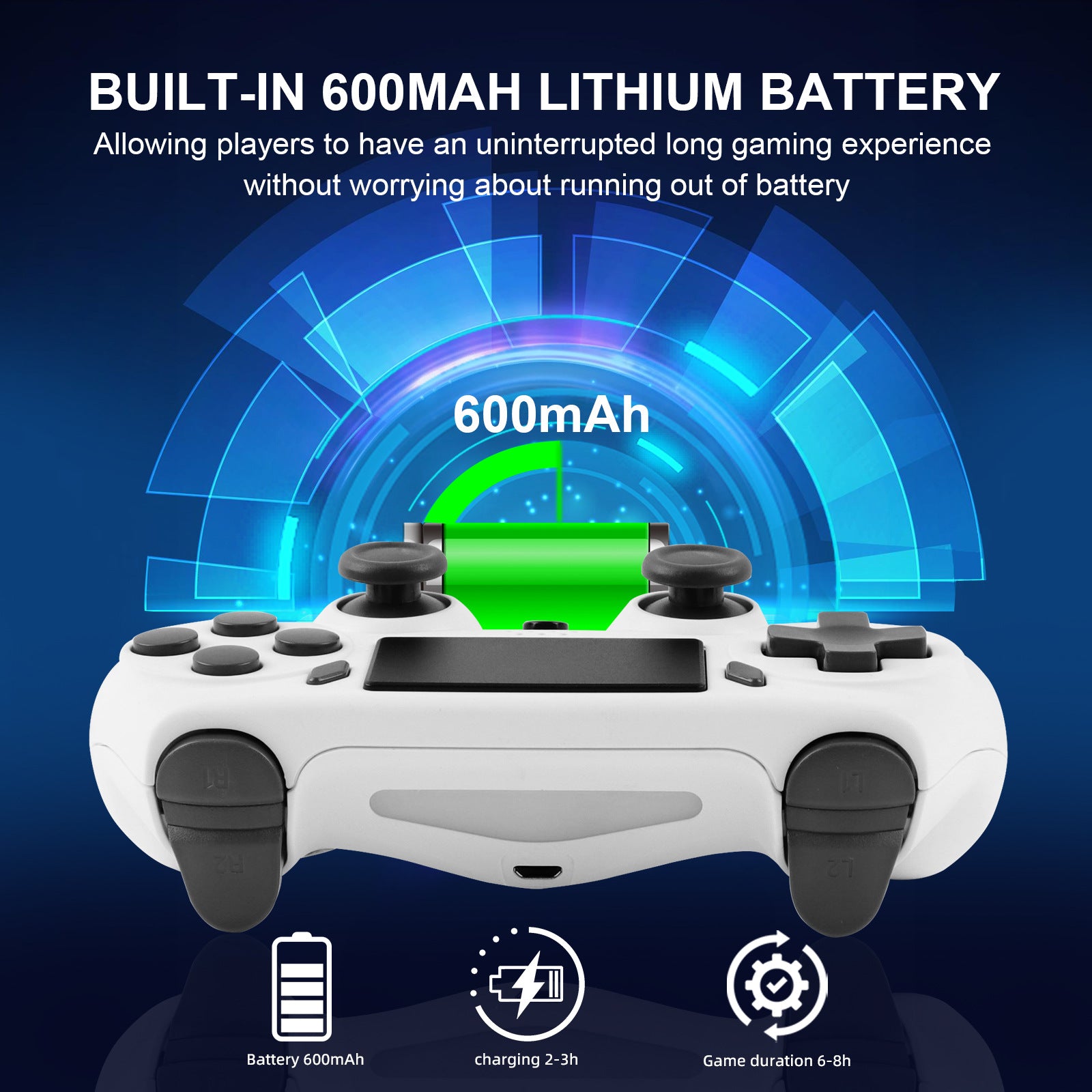 Six-axis Gyroscope Vibration Motion Sensing Game Handle