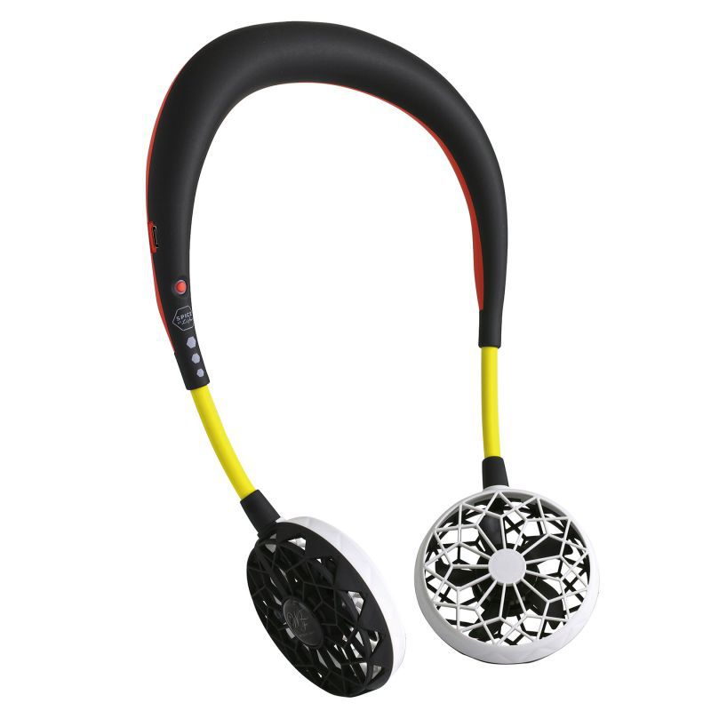Lazy mini USB portable hanging neck fan