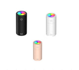 Aurora colorful cup humidifier car mini usb air