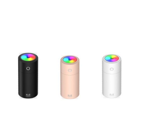 Aurora colorful cup humidifier car mini usb air