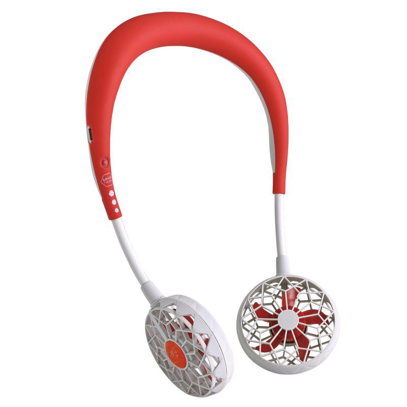 Lazy mini USB portable hanging neck fan
