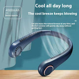 USB Charging For Your Outdoor Sports Neck Hanging Fan