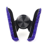Car buckle mobile phone holder