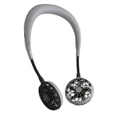 Lazy mini USB portable hanging neck fan