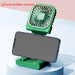 Green with phone holder