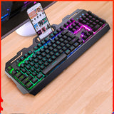 Three-piece keyboard mouse headset set
