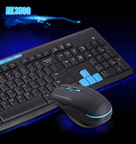 USB wireless keyboard and mouse set
