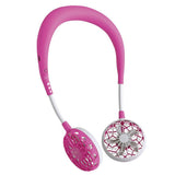 Lazy mini USB portable hanging neck fan