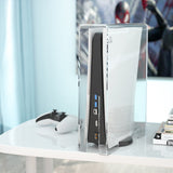 Handle Storage Box Acrylic Ps4slim Host Cooling Game Console Protection Case