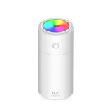 Aurora colorful cup humidifier car mini usb air