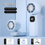 Portable Neck Hanging Plastic Mini Charging Silent Fan
