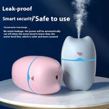 Cute Pet Cat Humidifier Household Car Desktop Air Atomization Mini Spray Aromatherapy Mute Hydrating