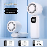 Portable Neck Hanging Plastic Mini Charging Silent Fan