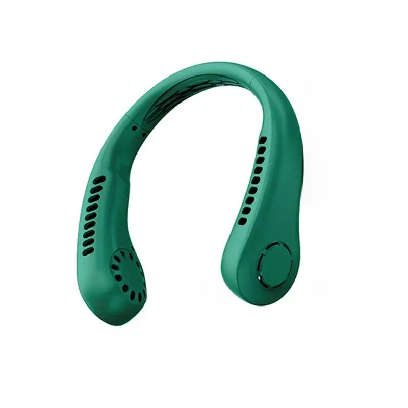 Portable Mini Neck Hanging Fan USB Rechargeable Wearable For