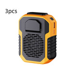 Portable Waist Fan USB Air Conditioning Rechargeable Hanging Neck Mini Fan Outdoor Sports Cooling Waist Clip On Fan