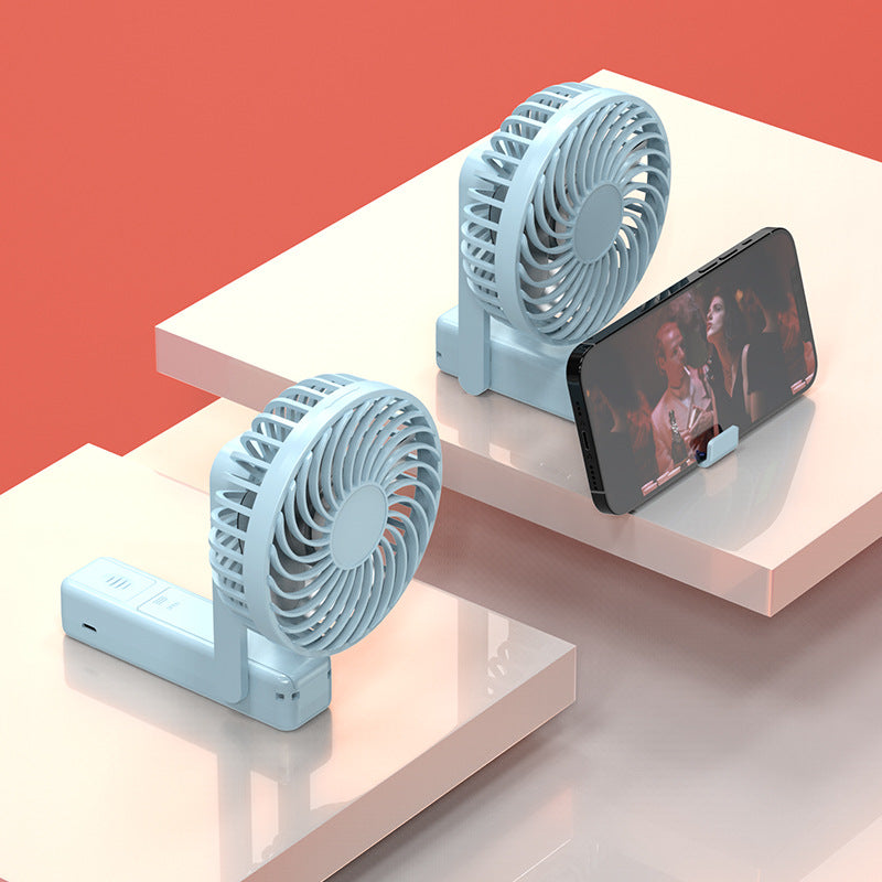 New Mini Folding Hanging Neck Fan With USB Charging