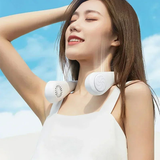 Portable Mini Neck Hanging Fan USB Rechargeable Wearable For